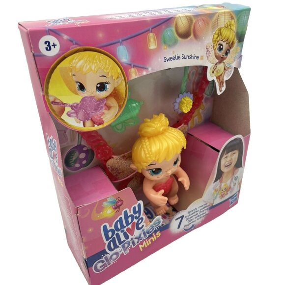 Muñeca Baby Alive Glo Pixies Minis Sky Breeze Hasbro | Cuotas sin interés